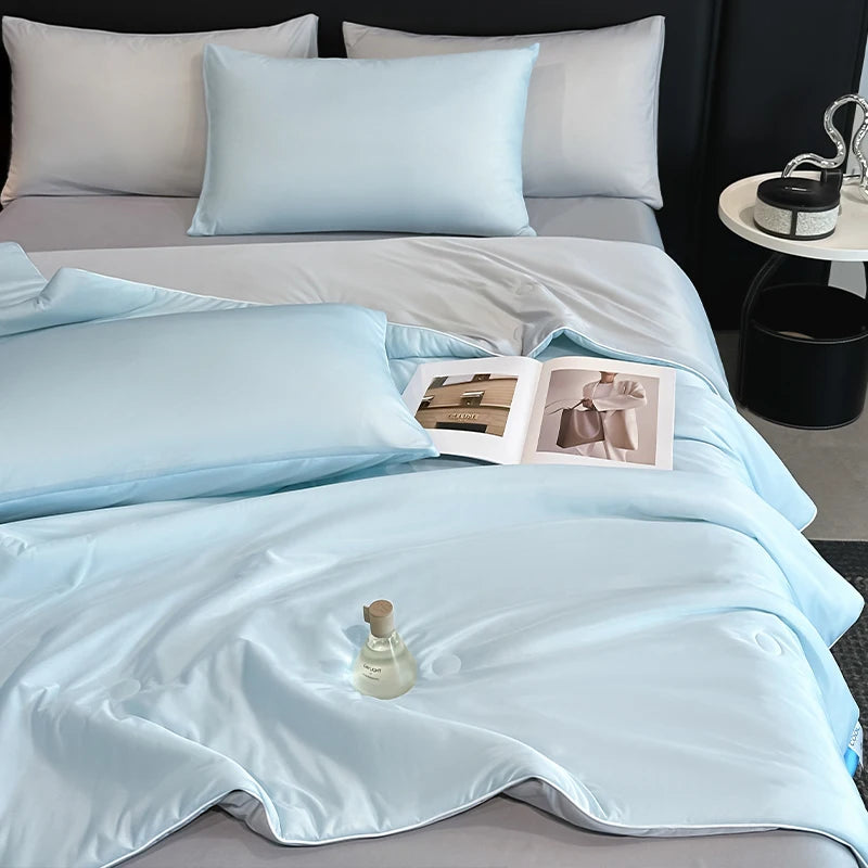 Chill Out with Our Summer Cooling Blanket – The Ultimate Patchwork Quilt for Hot Nights!