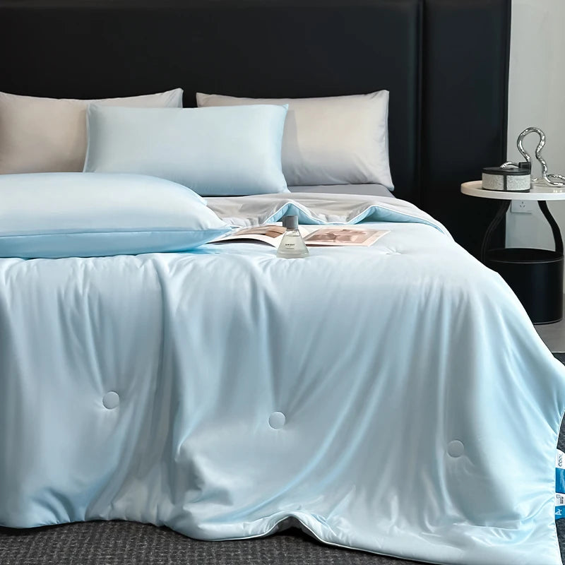Chill Out with Our Summer Cooling Blanket – The Ultimate Patchwork Quilt for Hot Nights!